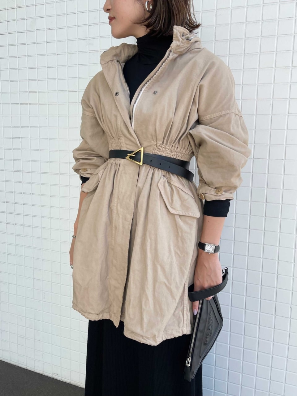 365 DAYS SNAP】THIRD MAGAZINE PR 佐藤恵子さんの秋アウターコーデ 