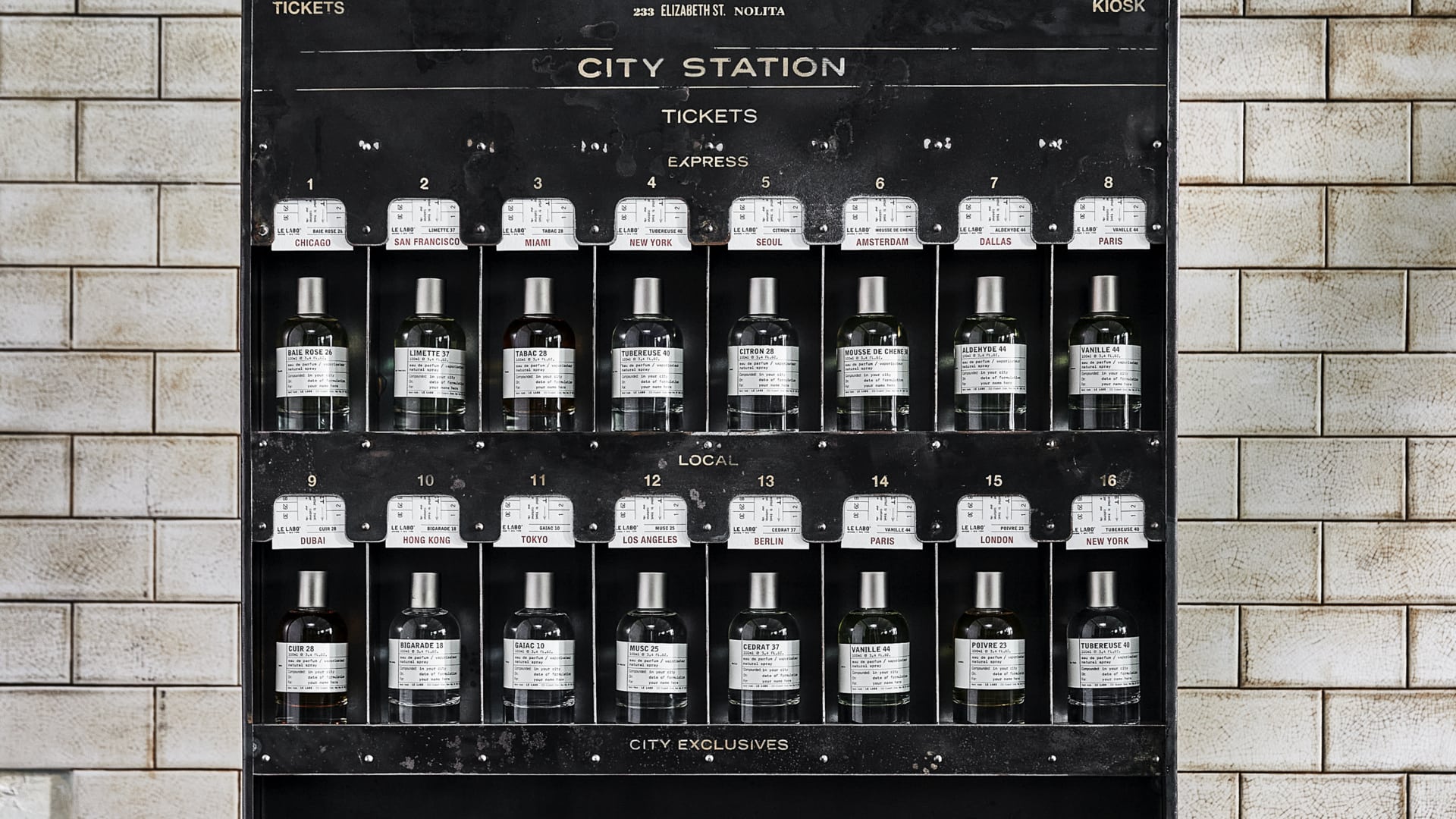 LE LABO 】ル ラボのCITY EXCLUSIVE COLLECTION、世界各都市限定の香り