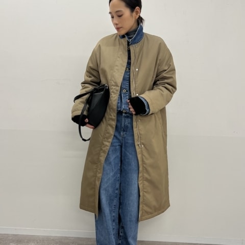 大室有生さんが着るAP STUDIOのコート