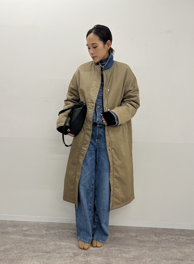 大室有生さんが着るAP STUDIOのコート