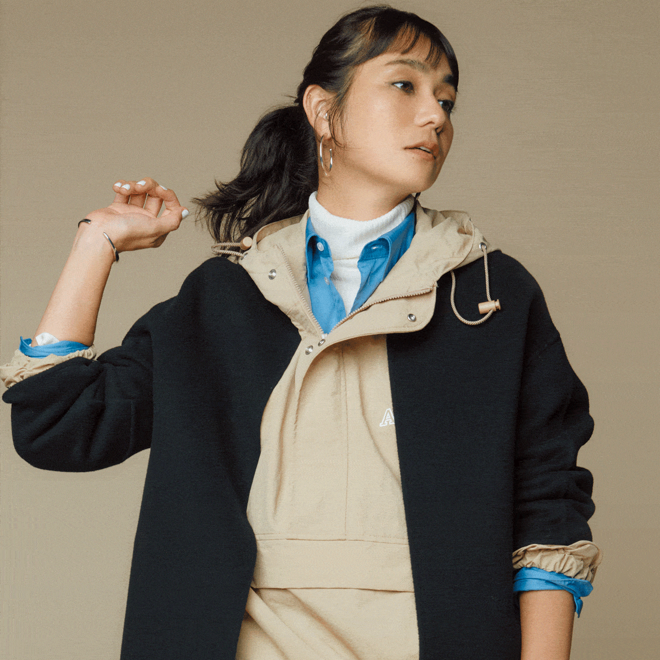 ebure コート［ロンハーマン別注カラー］美品 Ron herman ロンハーマン  