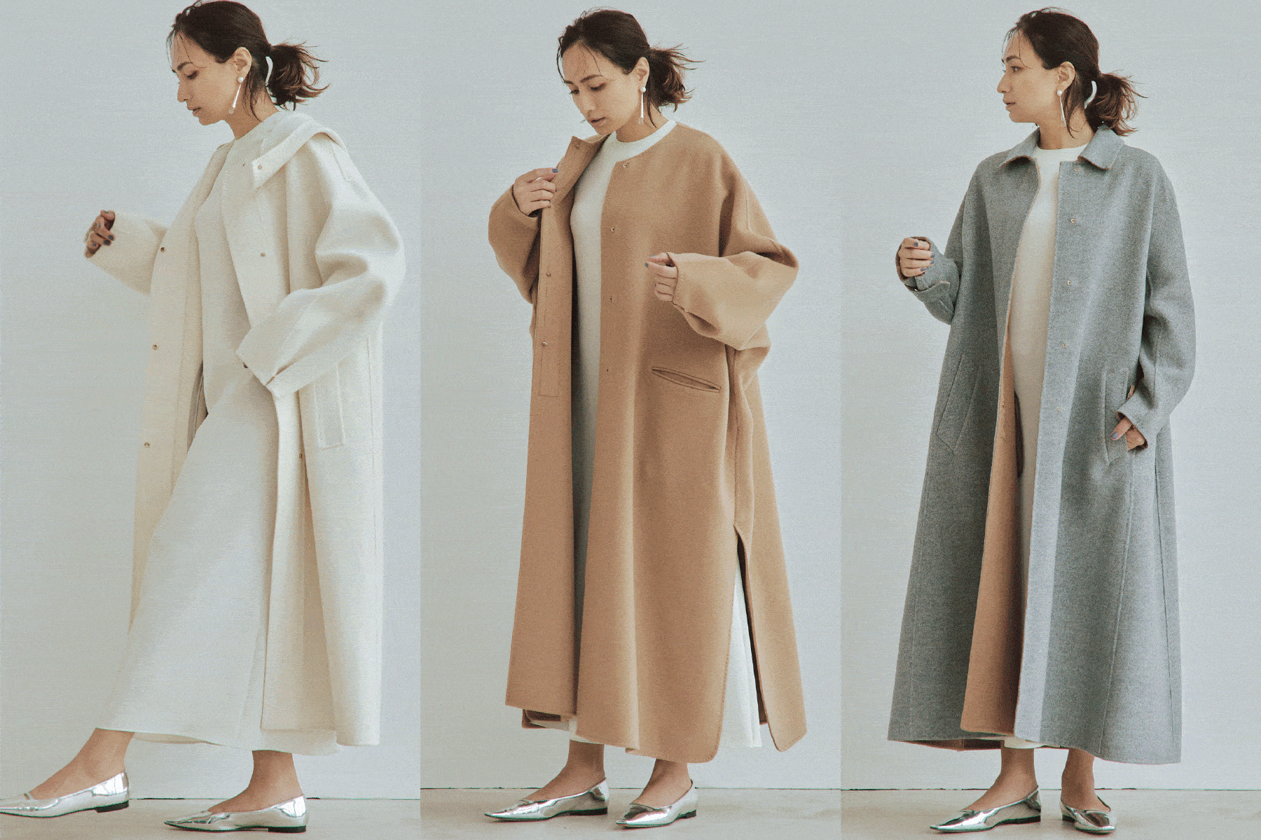 エブール　ロングコート　美品 2212_part1_main6.gif