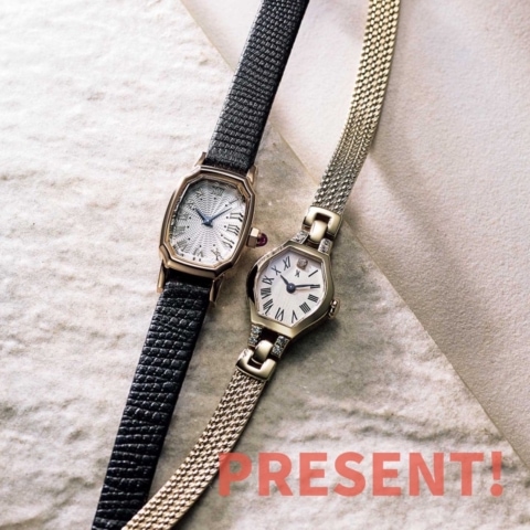 ヴァンドーム青山の腕時計プレゼント