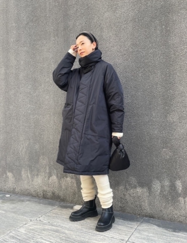 フリーランスPR　佐藤果林さんのコートスタイル　sato karin