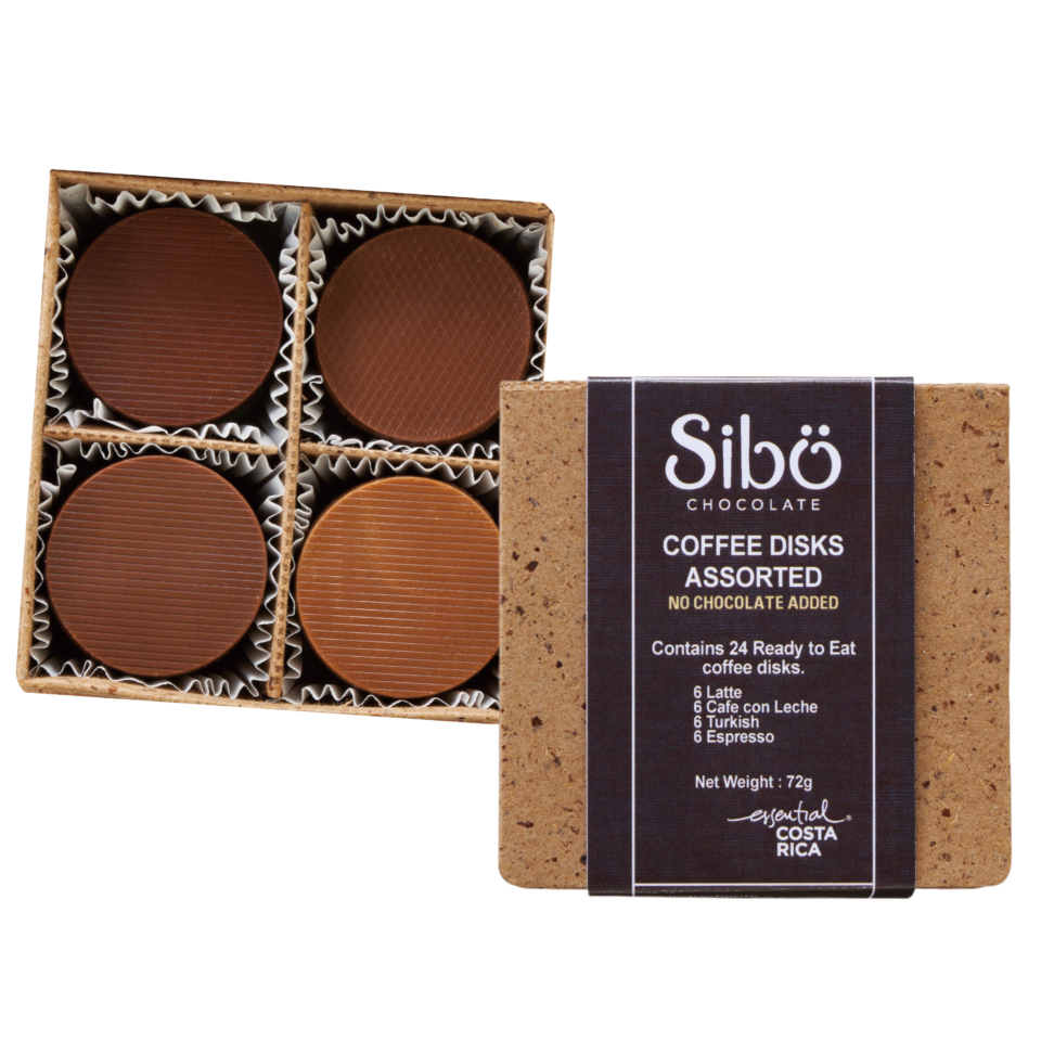 Sibu Chocolate（シブ チョコレート）スペシャルティコーヒーチョコレート ディスクセット（24枚入）￥1,944