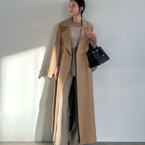 CLANE代表取締役／ クリエイティブディレクター、松本恵奈さんのお気に入りコートスタイル