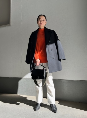 UNITED ARROWS LTD. EC担当、坂口慧美さんが着るニット
