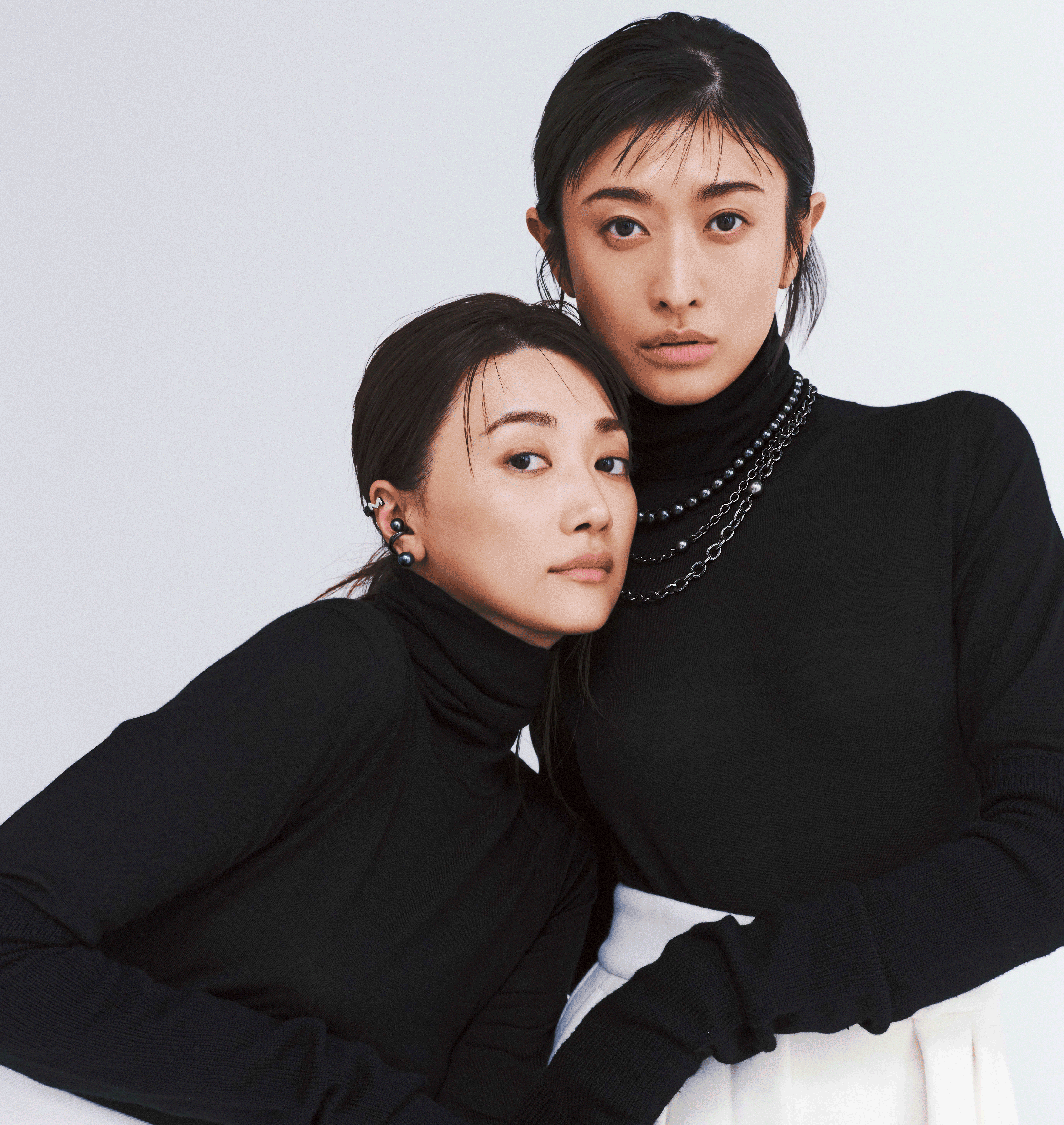 【未使用品】ANTEPRIMAブラック パール付き　 日本希少品 MIKIMOTOの「新しい自分に気づける黒」ブラックパールが新鮮！【otona