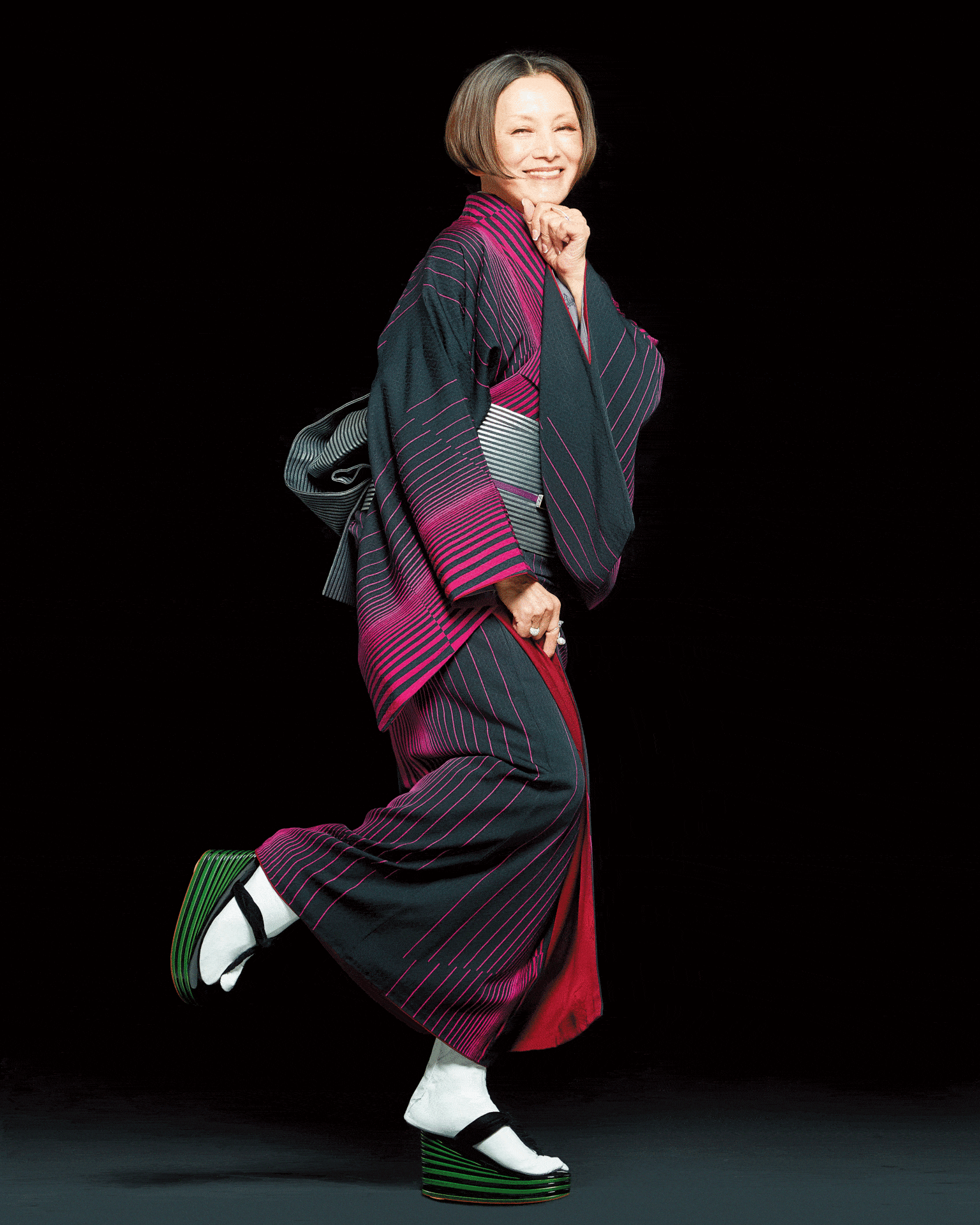 三遊亭円楽、夏木マリ デビュー50周年を迎えた夏木マリと開設100周年を迎えた日比谷公園大