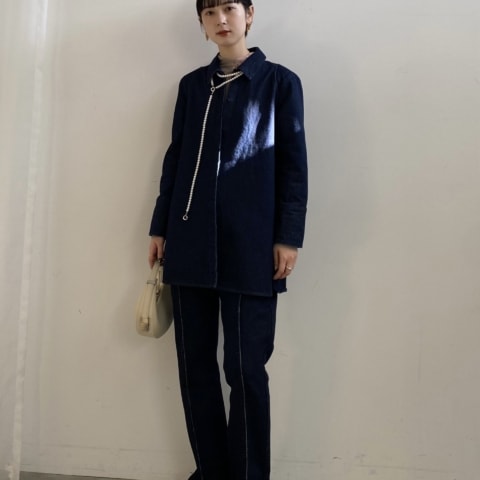 Ameri VINTAGEプレス 渋沢 優さんのブーツスタイル