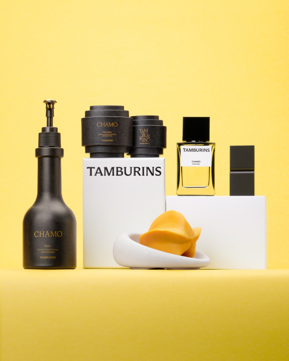 新品未開封品シュリンク付きです新品未開封　タンバリンズ　TAMBURINS カモ　CHAMO 50ml 香水