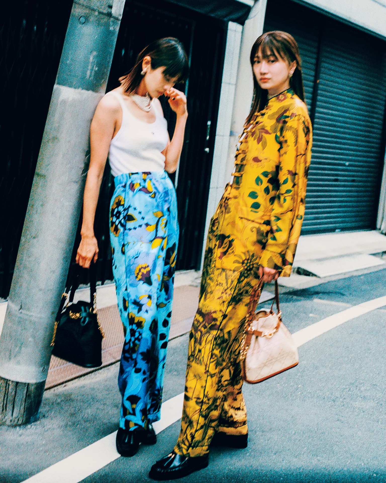 山田優×ヨンア】ディオールのハッピームード漂う色&柄で、個性派