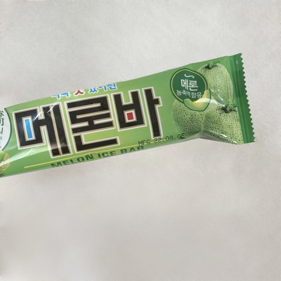 韓国のアイス、メロナ
