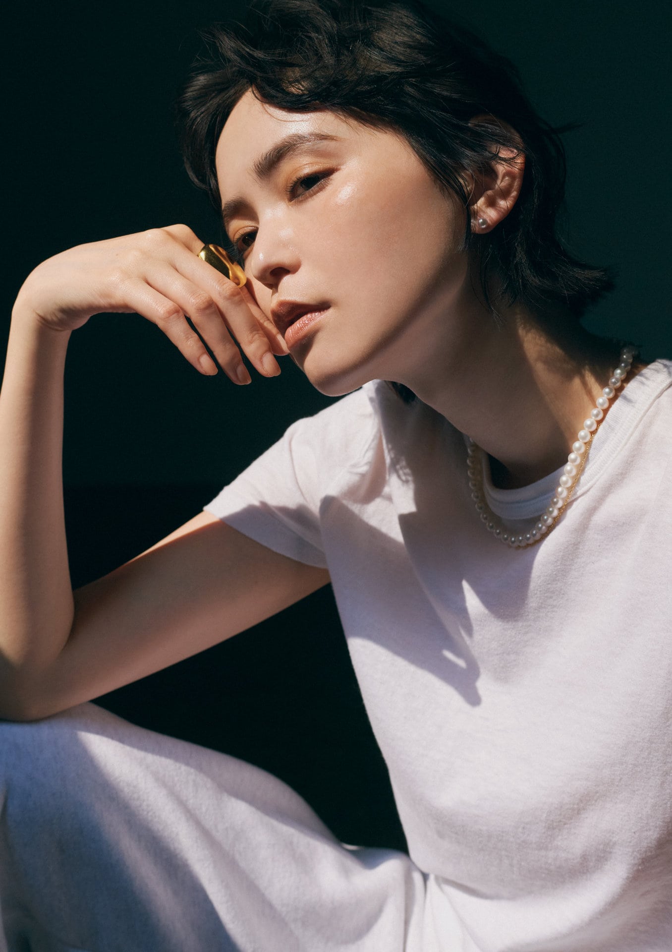 CADEAUX カドー 5mmのパール ピアス Shinzone 新品】シンゾーン カドー