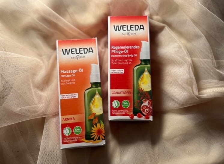 WELEDA（ヴェレダ）のアルニカマッサージオイルと新商品のザクロ再生オイル
