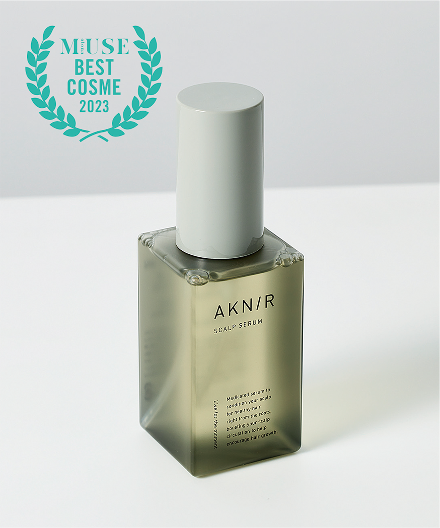 【新品】AKNIR アクニー 薬用ヘアスカルプセラム80ml 3本セット 薬用ヘアスカルプセラムローズ×サンダルウッド｜AKNIR（アクニー