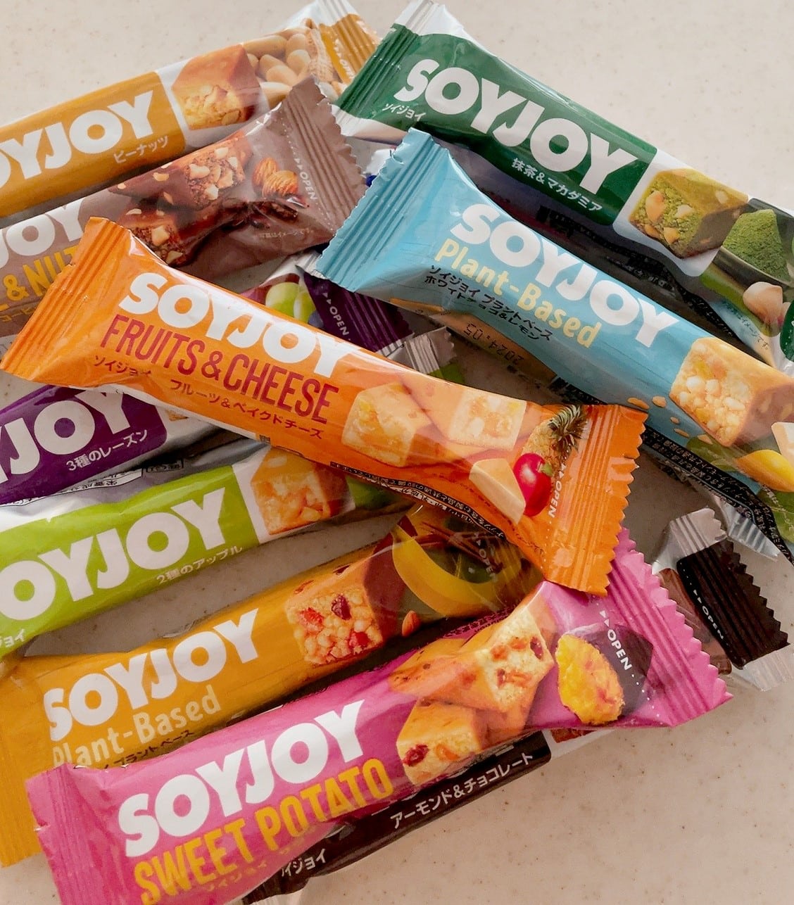おやつは、まるごと大豆の栄養が摂れる&グルテンフリーのSOYJOYがGOOD