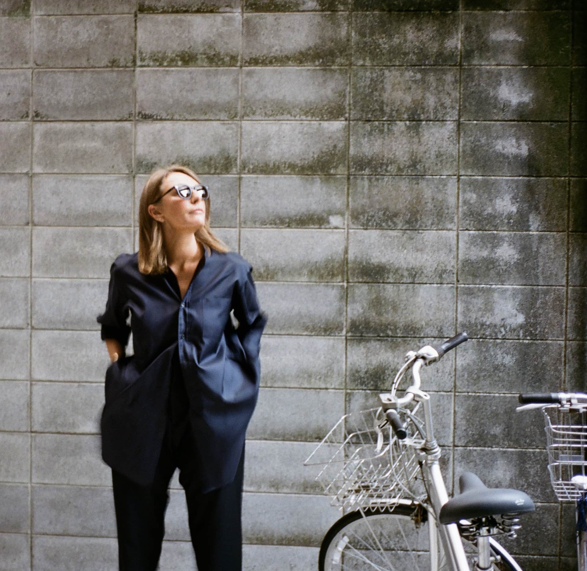 美品　スタジオニコルソン　セットアップ　M STUDIONICHOLSON ITALIAN WOOL MENS DOUBLE PLEAT TAPERED PANT[SN