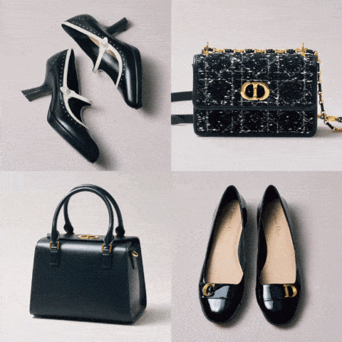 【ディオール】の最新靴&バッグは“黒”に注目。1950年代のパリシックをコンテンポラリーに昇華【2023年秋冬新作】