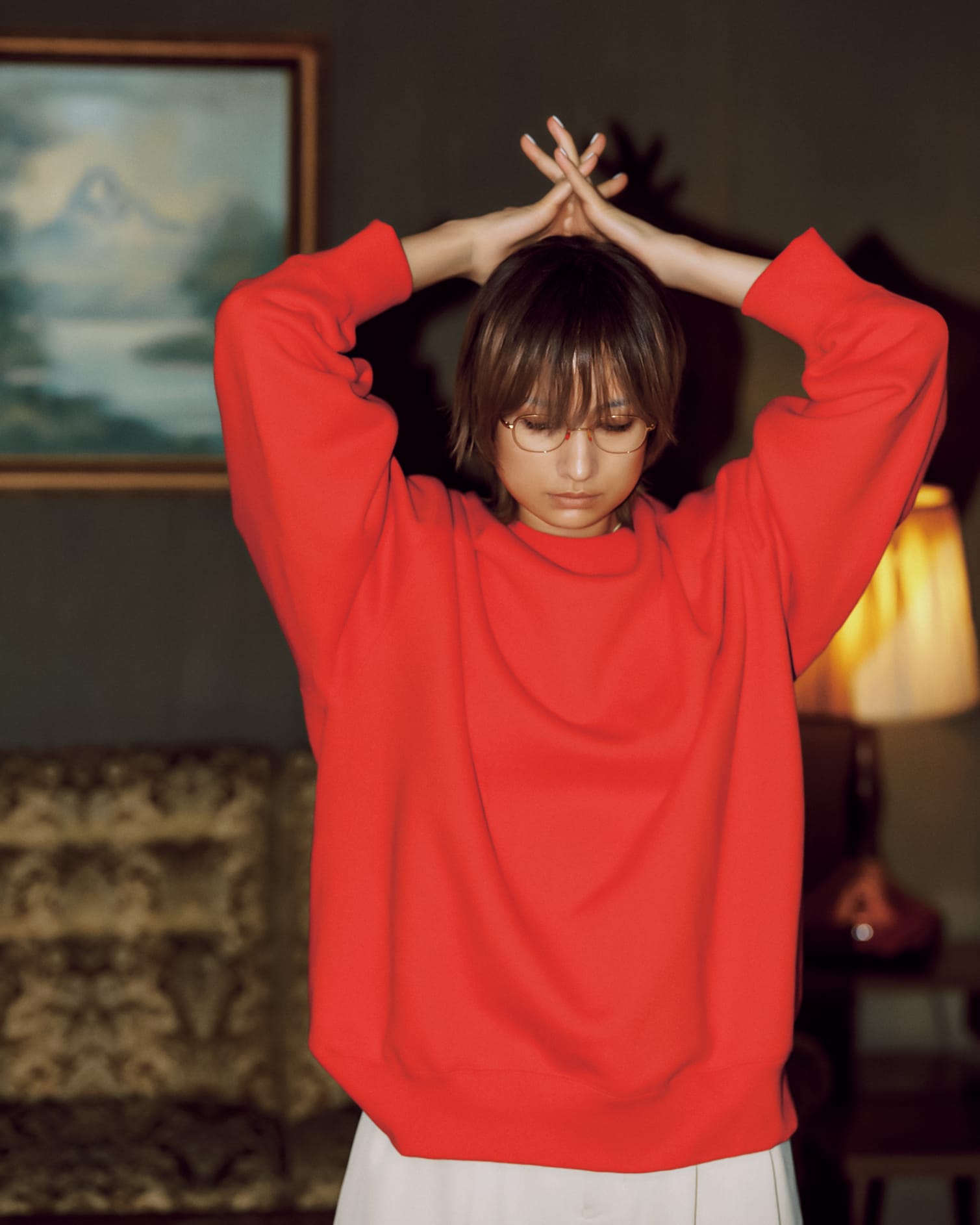 日常着に真っ赤な服を。気負わずデイリーに着たい「トマトレッド