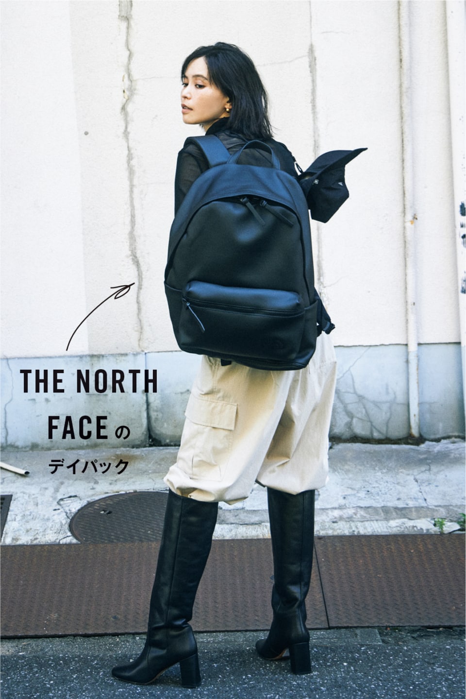THE NORTH FACE　デイパック　比留川游