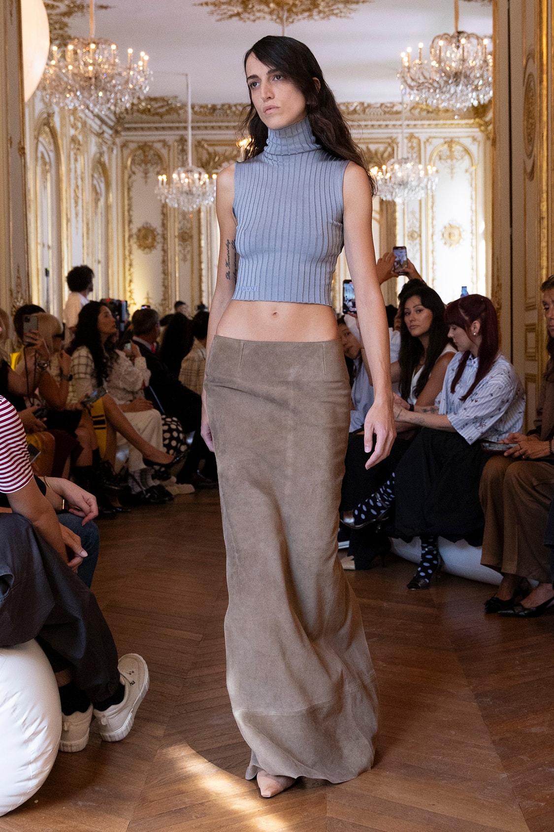ミニスカート MARNI SS25 (GOJE0701U0 UTC27500W06) Marni プリーツ ミニスカート | イエロー | FARFETCH JP