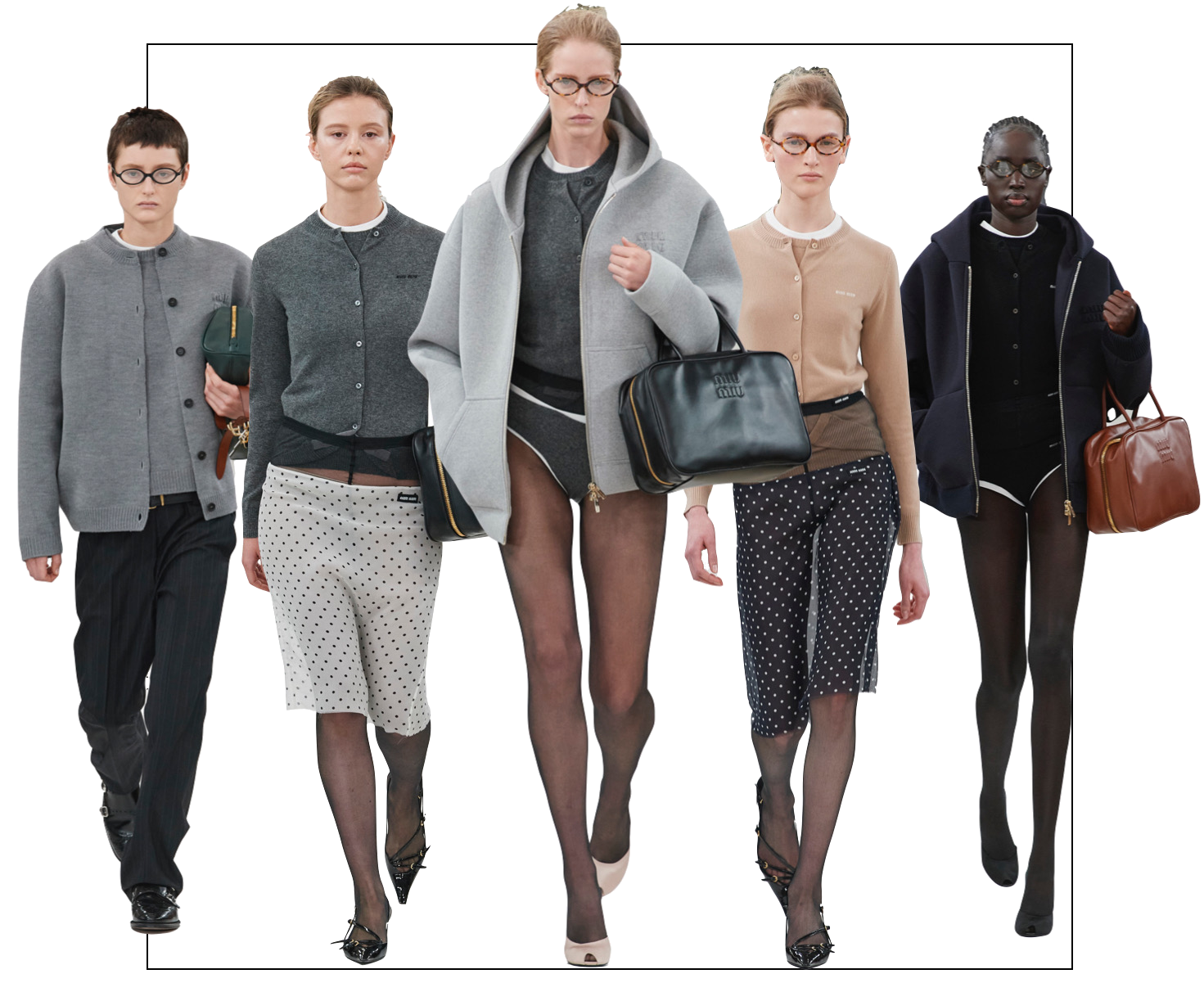 冬服に飽きてきた1月に【カーディガン】を。日本で、世界で