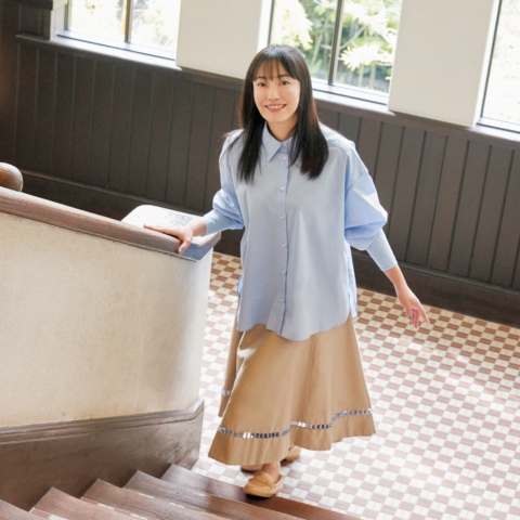 菅野美穂と訪れる「ザ・ホテル青龍 京都清水」。90年前に建てられた小学校がモダンなホテルとして蘇る
