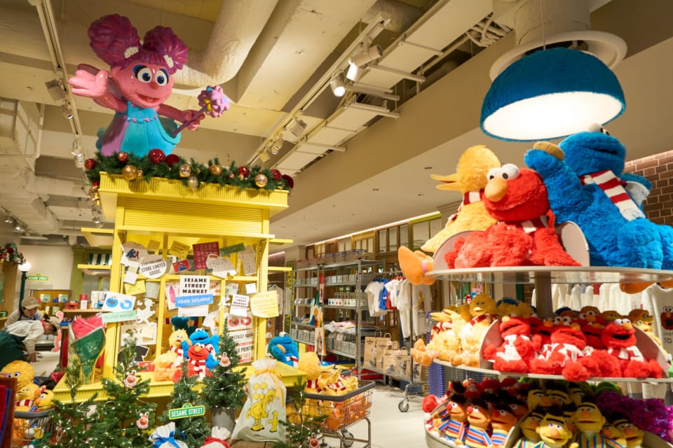 SESAME STREET MARKET（セサミストリートマーケット） 〒170-0013 東京都豊島区東池袋3丁目1　 サンシャインシティ　専門店街アルパ1階