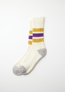 ROTOTO COARSE RIBBED OLDSCHOOL CREW SOCKS ￥2,530