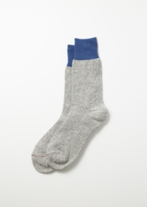 ROTOTO DOUBLE FACE CREW SOCKS 