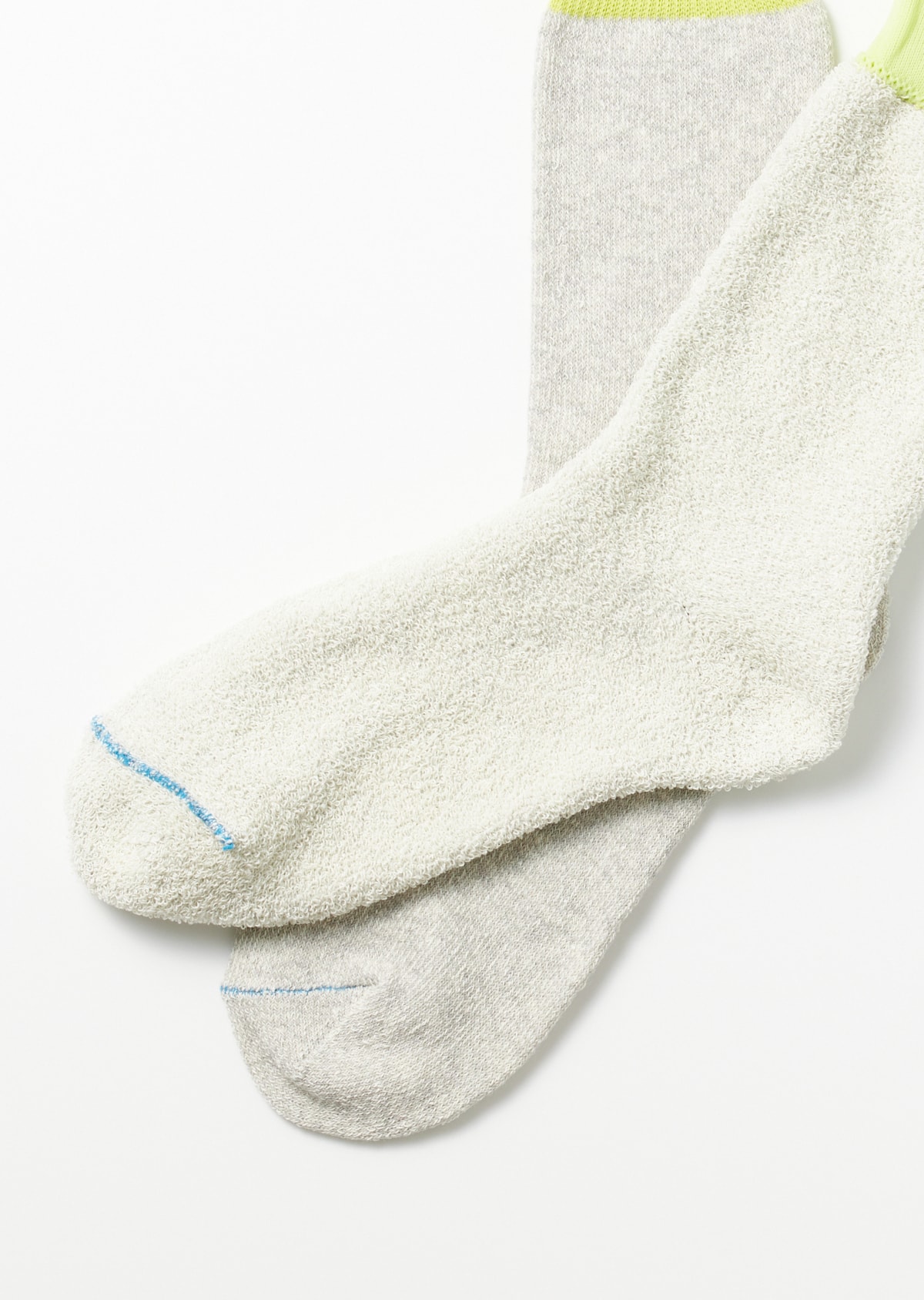 ROTOTO DOUBLE FACE CREW SOCKS "SILK & COTTON”￥2,530