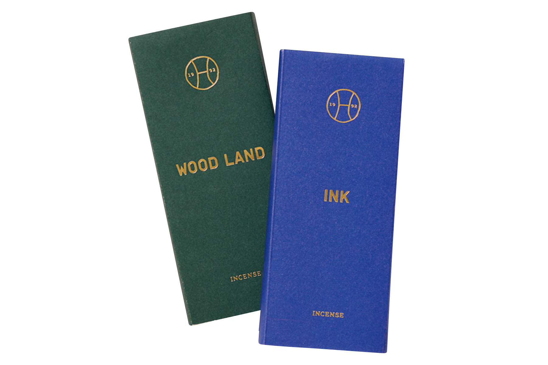 右から：インセンス INK 30本入り ¥5,390（PERFUMER H）、インセンスWOOD LAND30本入り¥5,390（PERFUMER H with A&S／共にA&S 代官山）