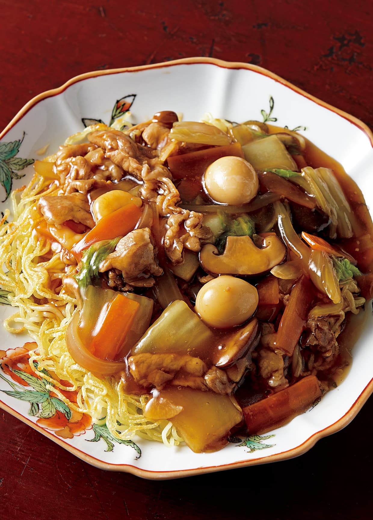 カリっと麺にあんがトロ～り♡町中華の【五目あんかけ焼きそば】のコツ