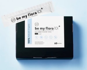 ミューズ読者の皆様にはおなじみ10年熟成させた酵素ペースト。be my flora10年熟成発酵＋ 60包入り ¥19,500（REBEAUTY）、