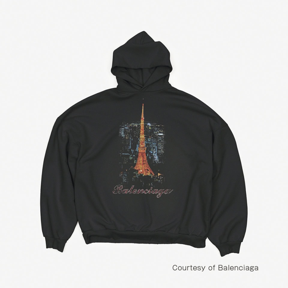 東京タワーがプリントされてる！ BALENCIAGA GINZAオープン＆限定 