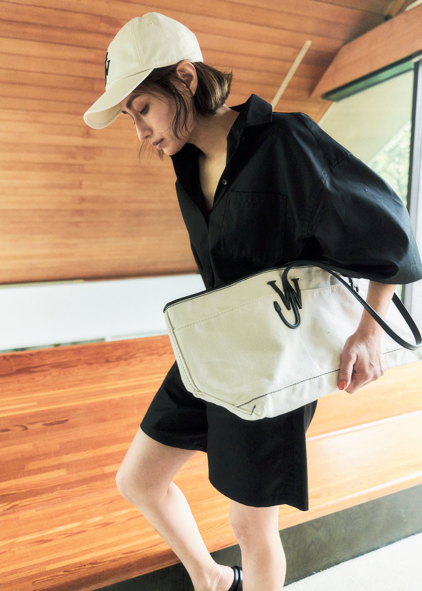 【美品】専用品半袖シャツ &スカート 同素材のパンツとセットアップで着たい！ 加藤かすみさんイチオシ