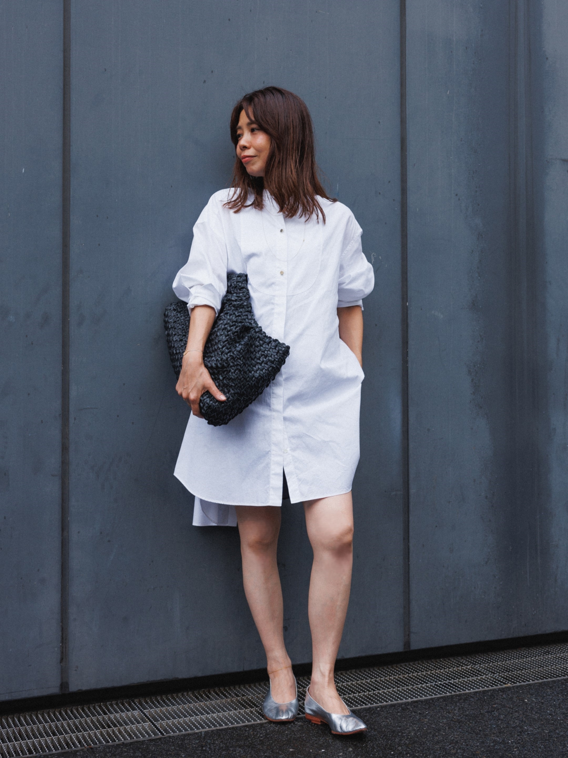 ドレス シャツワンピース ヘップバーン 上品 シック パーティー JACQUARD HEPBURN DRESS - BIRTHDAY BASH