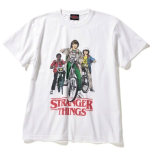 ドラマファンはマストバイ。ストレンジャーシングスTシャツ¥4,994（フリークスストア／フリークスストア 渋谷）