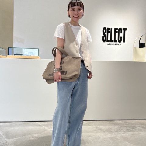 SELECT by BAYCREW’Sショップスタッフ、森 恵利子さん