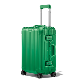 スーツケース〈ORIGINAL Cabin Emerald〉［H55×W40×D23cm］¥224,400（リモワ／リモワ クライアントサービス）