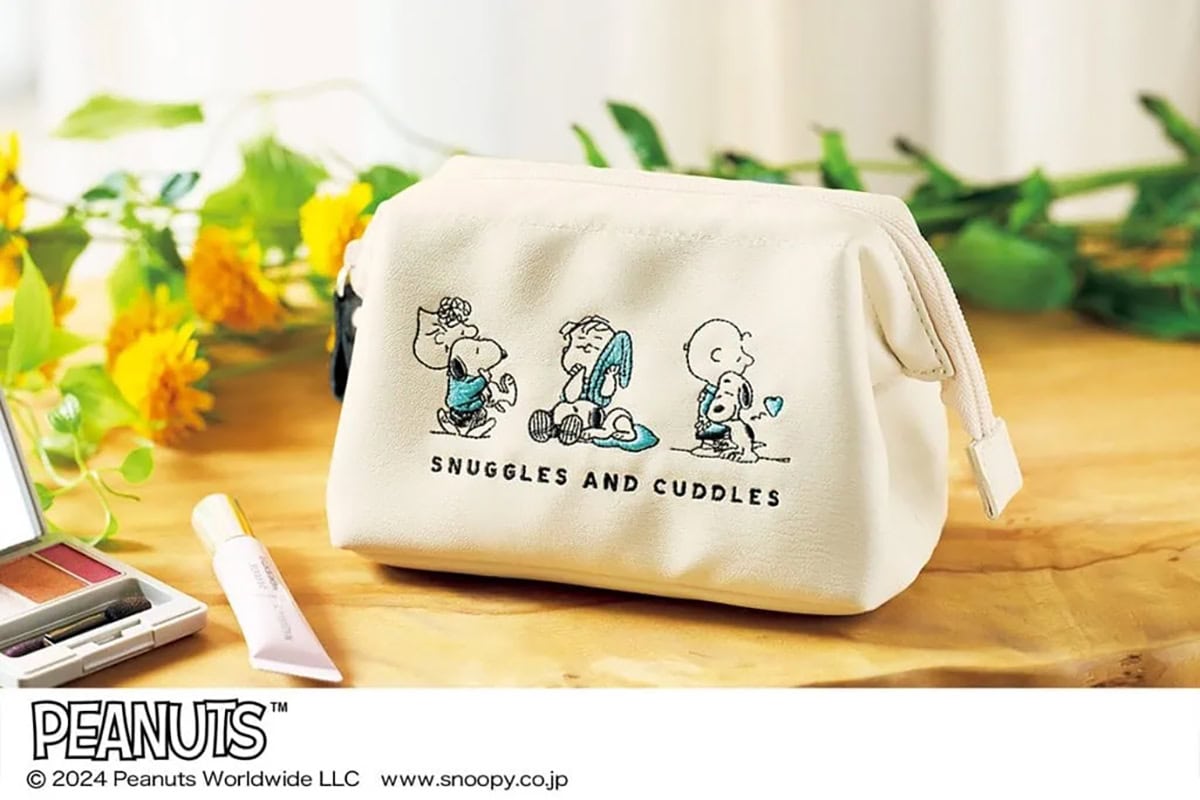 新品　スヌーピー　ポーチ 可愛くて高見え♡スヌーピーの付録ポーチを深堀！】小さなボディに収納