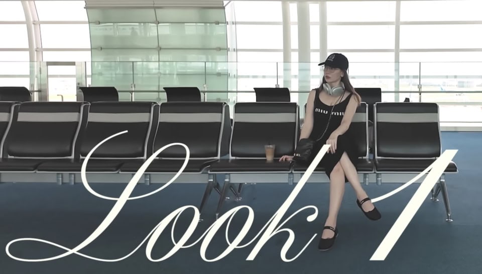 こじはるLOOKBOOK　空港