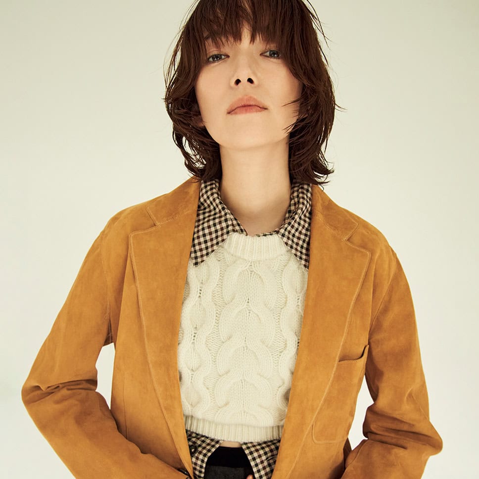 ベーシック派だけど、オーバーサイズは気になる」人気スタイリスト百々