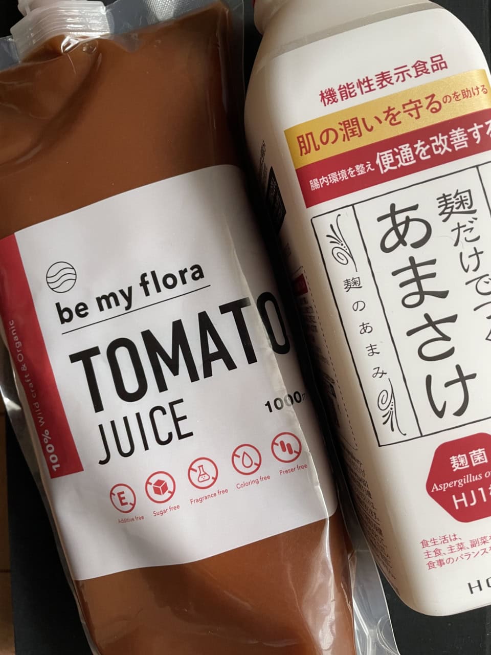 be my flora トマトジュース 1,000mL ¥3,500