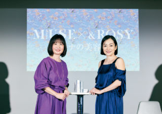 倉田真由美さん　& ROSY編集長　エテルナム