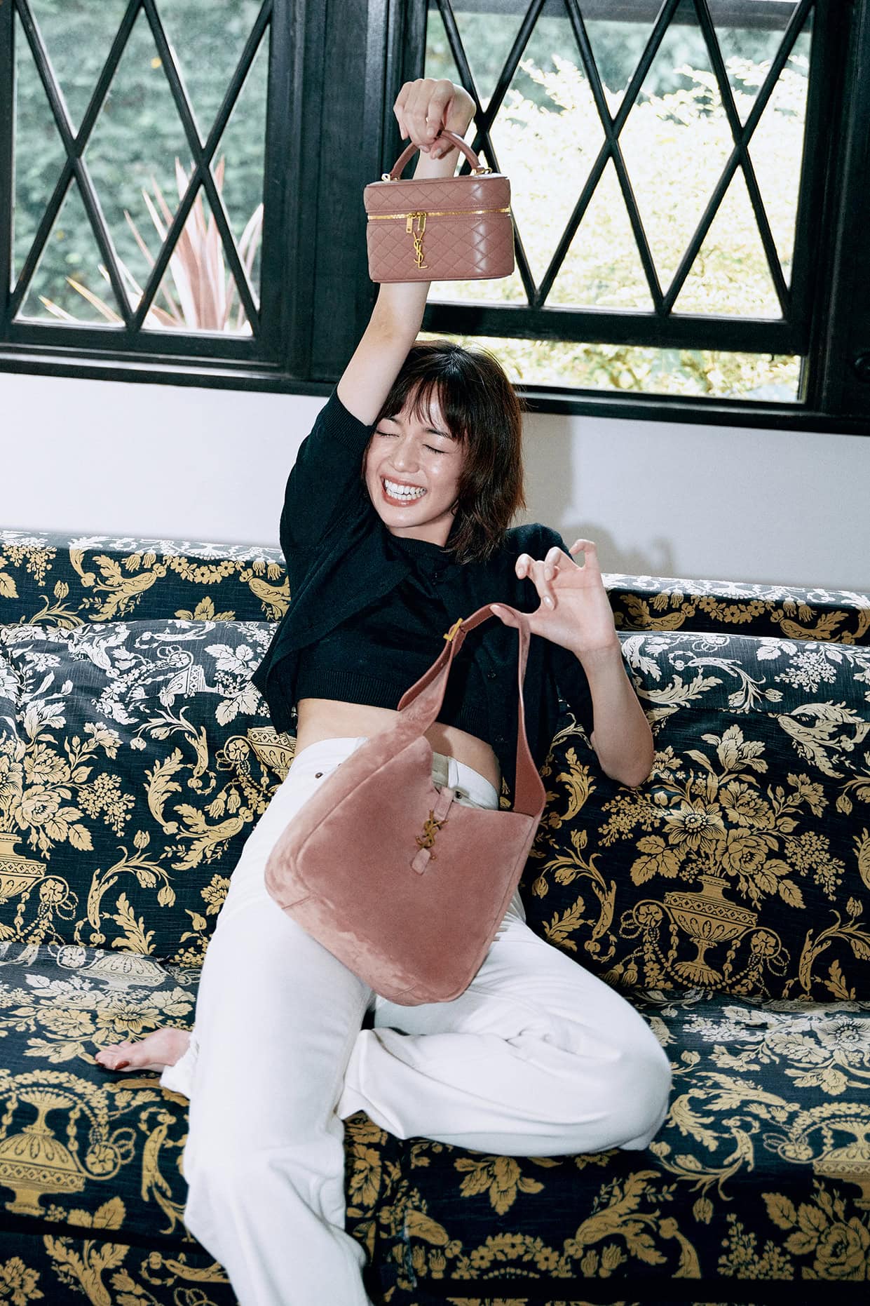 新作☆【SAINTLAURENT】「ヴァニティギャビー」バッグ GABY vanity bag in lambskin | Saint Laurent | YSL US