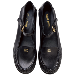 シューズ［ヒール1.5㎝］¥165,000※予定価格（ミュウミュウ／ミュウミュウ クライアントサービス）