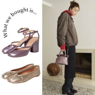 ひとりひとつは当たり前⁉ 抜群のはきやすさ【メゾン マルジェラ】タビシューズ＆5ACバッグ