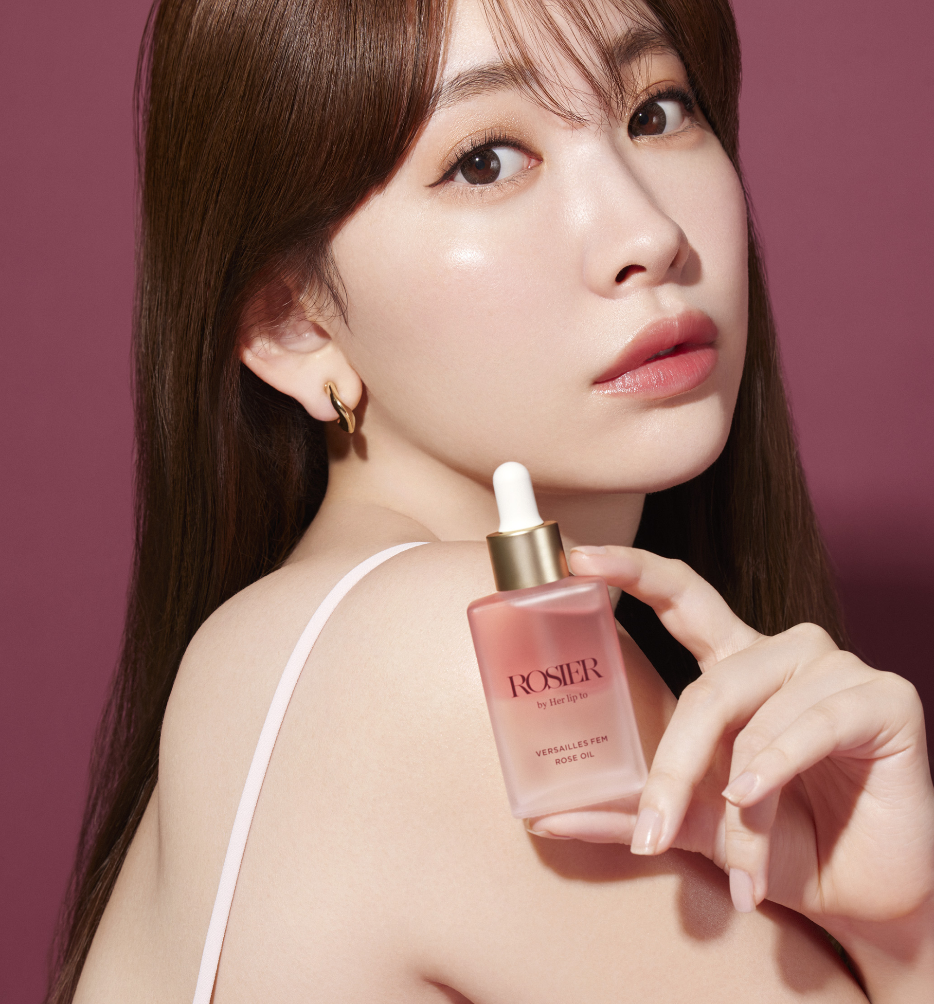 Her lip to ゴールドクリスタルリング 小嶋陽菜